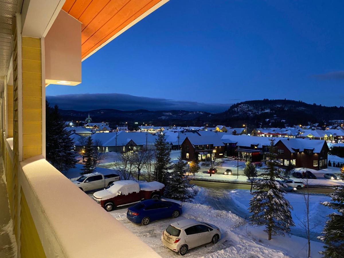Hotel And Suites Les Laurentides Saint-Sauveur Exterior foto