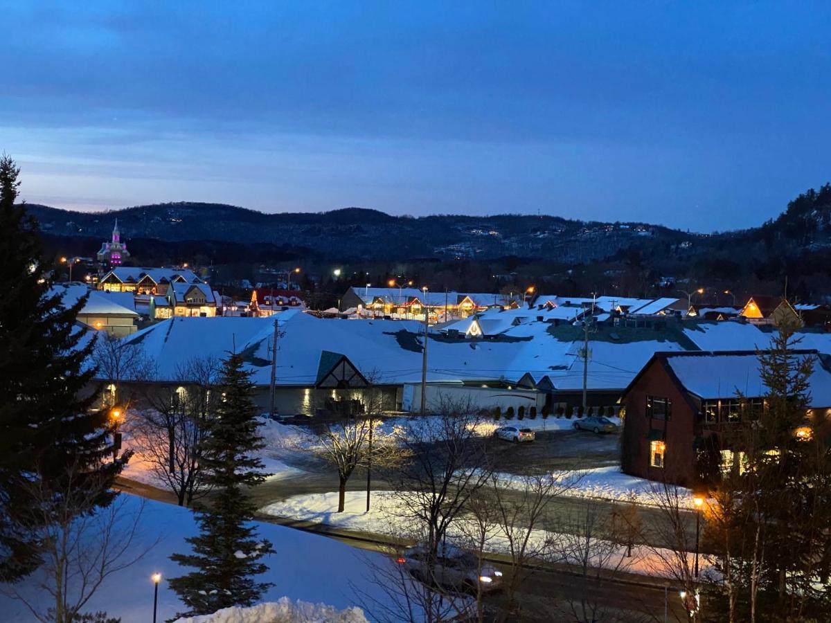 Hotel And Suites Les Laurentides Saint-Sauveur Exterior foto