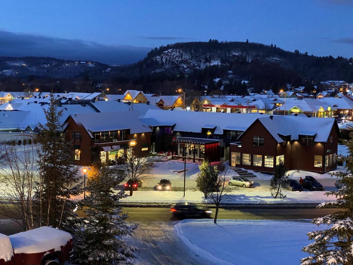 Hotel And Suites Les Laurentides Saint-Sauveur Exterior foto